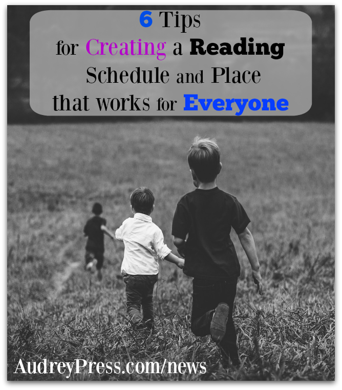 6 Tips for Creating a Reading Schedule and Place That Works